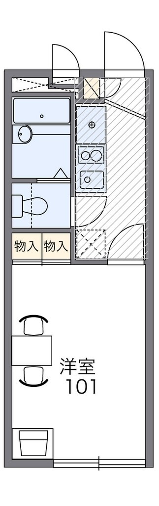 物件間取画像