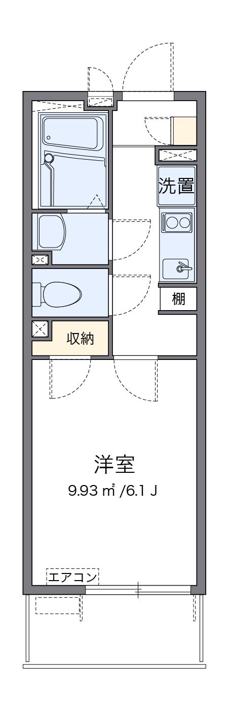 レオネクストヴィーダフォルトナの物件間取画像