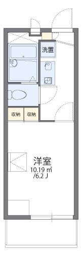 レオパレスエアフォルクの物件間取画像