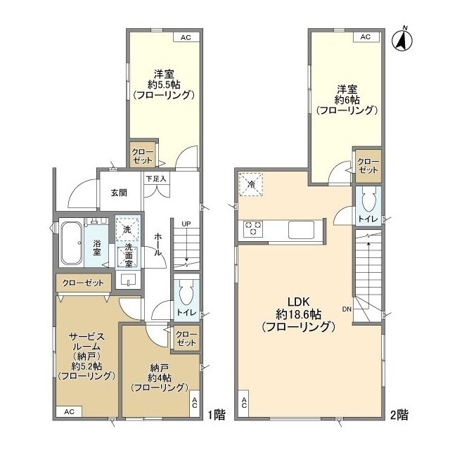 Kolet南与野#10の物件間取画像