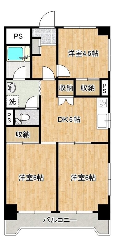 ハイネス川口の物件間取画像