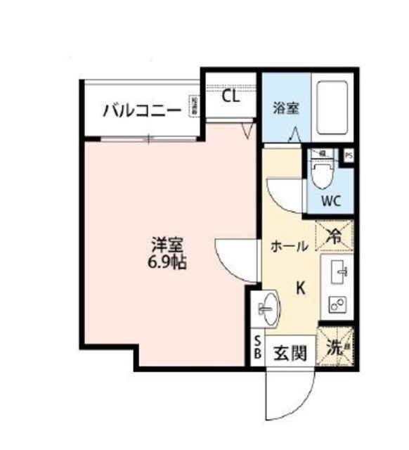 グランクオール西川口の物件間取画像