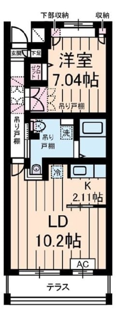 ロイヤルヒルズ浦和の物件間取画像