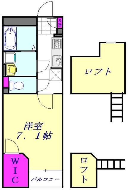 物件間取画像