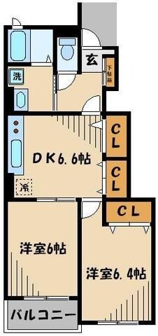 物件間取画像