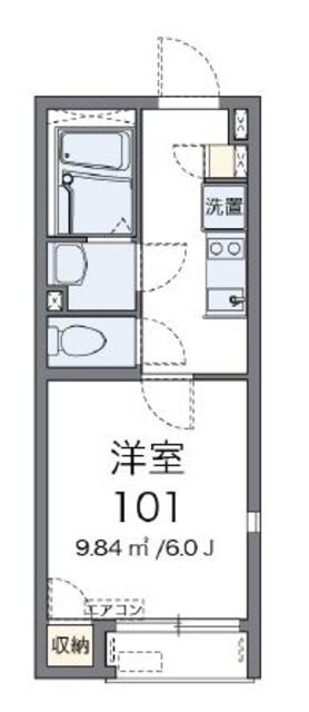 レオネクストレガリア南の物件間取画像