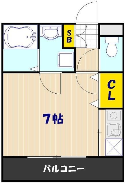 サンフェリーチェの物件間取画像