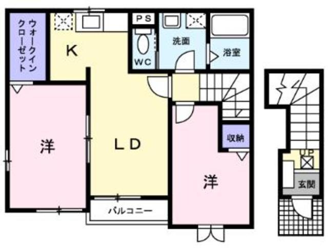 イーストレジデンスの物件間取画像