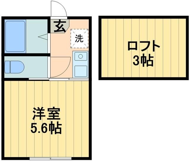 ブルーレジデンス蕨の物件間取画像