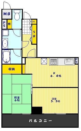 ライオンズシティ川口の物件間取画像