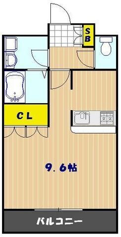 ダイアモンド・１の物件間取画像