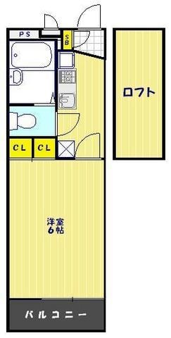 レオパレスルミエール東領家の物件間取画像