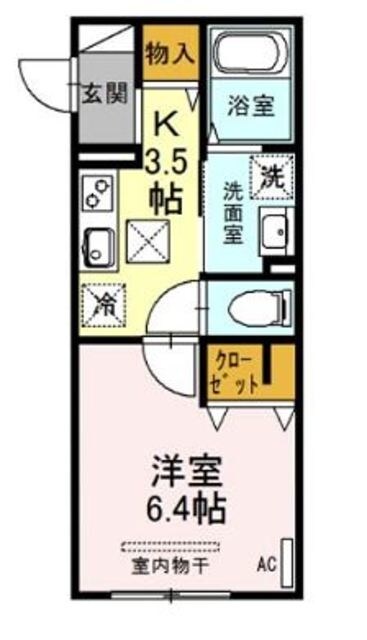 物件間取画像