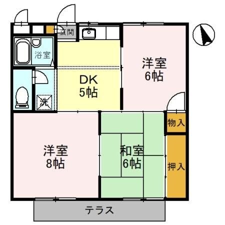 メゾン・ド・Ｍの物件間取画像