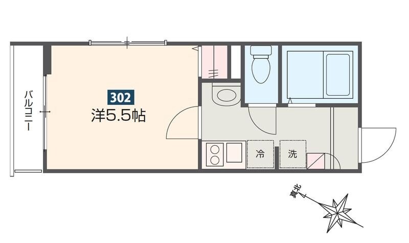 MELDIA大宮IIIの物件間取画像