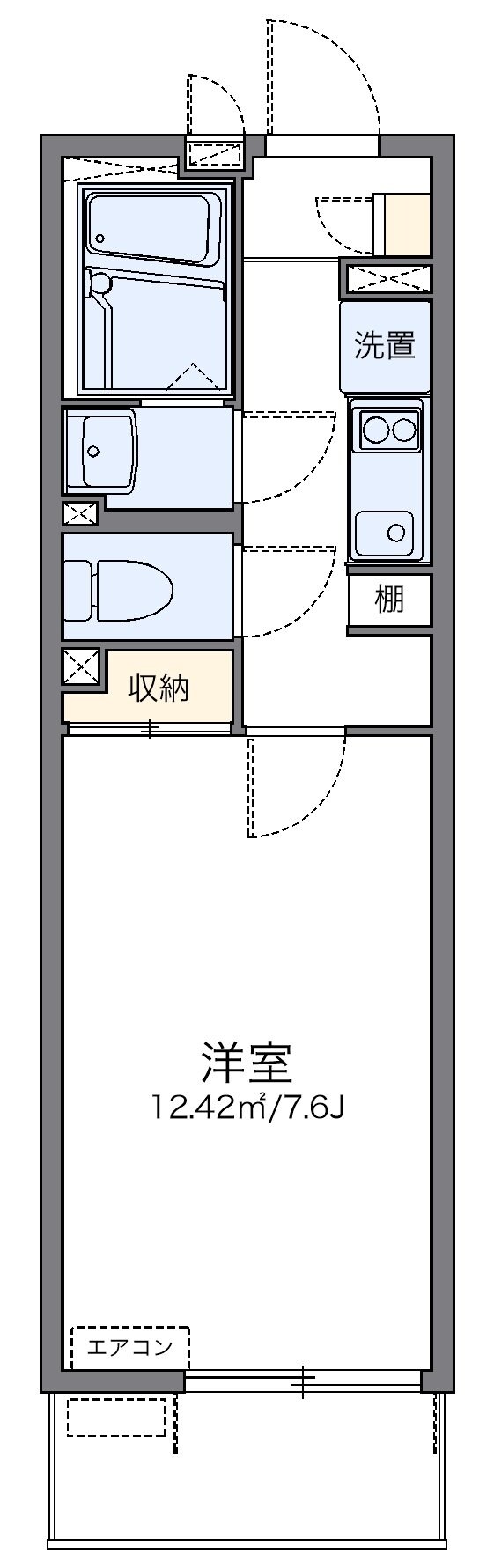 レオネクスト大宮ＥＡＳＴの物件間取画像