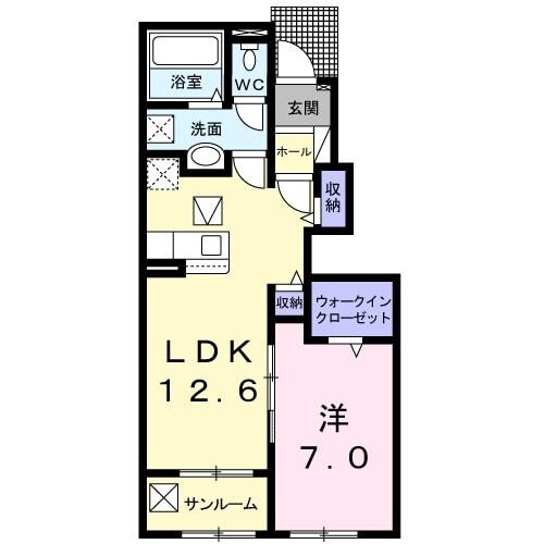 ドリームメイプルツリーIIの物件間取画像