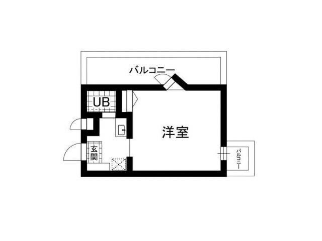 メゾンエスポワールの物件間取画像