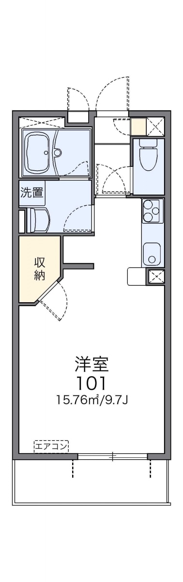 レオネクストジュピターの物件間取画像