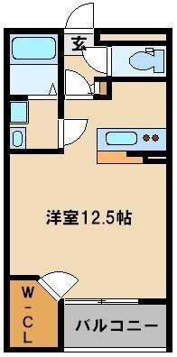 レオネクストミモザ５１７７７の物件間取画像