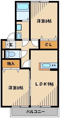 物件間取画像