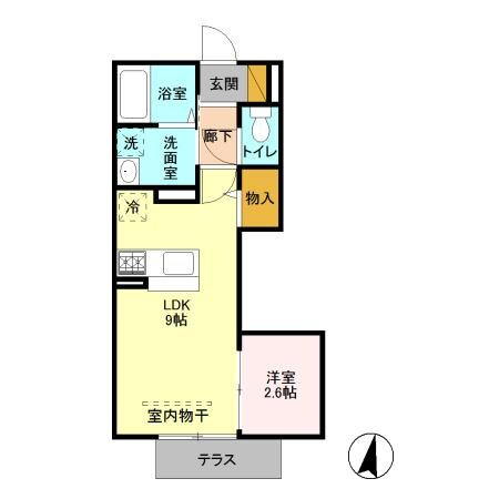 椿ヴィレッジの物件間取画像