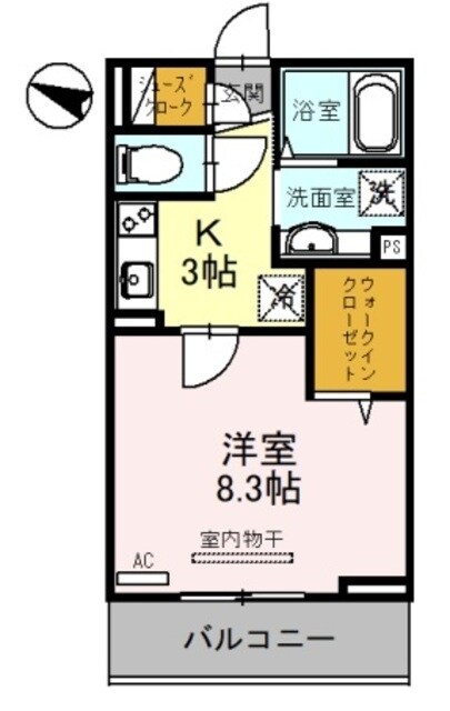 ＡＺＵＲＥの物件間取画像