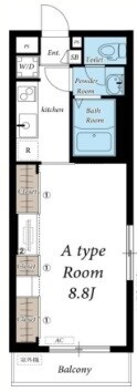 リブリF・P Crestの物件間取画像