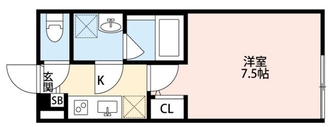VITA大成の物件間取画像