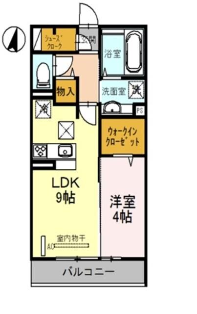 物件間取画像
