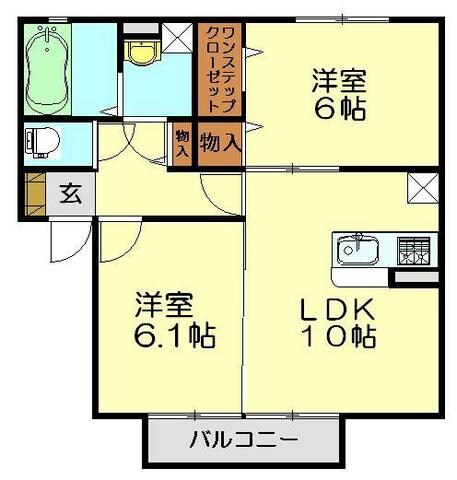 ルミエールの物件間取画像