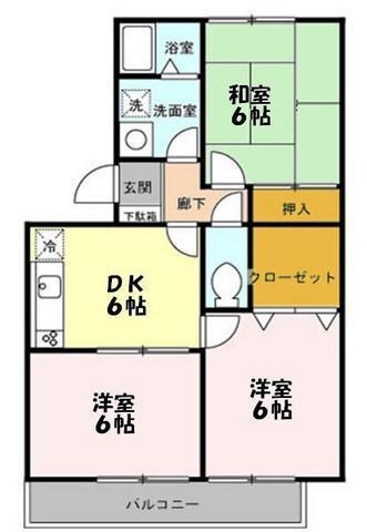 物件間取画像