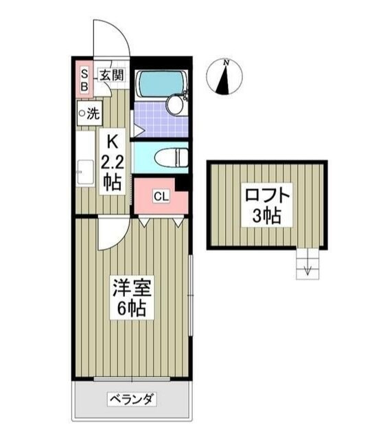 アビニオンの物件間取画像