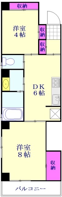 アンシャンテ草加の物件間取画像