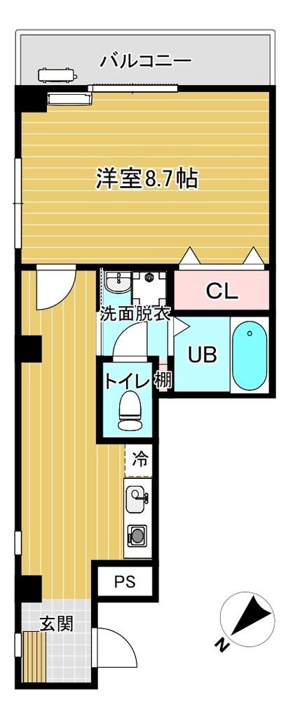 シャルマン谷塚５の物件間取画像