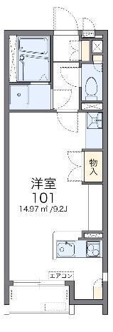 レオネクストシュエットフルールの物件間取画像