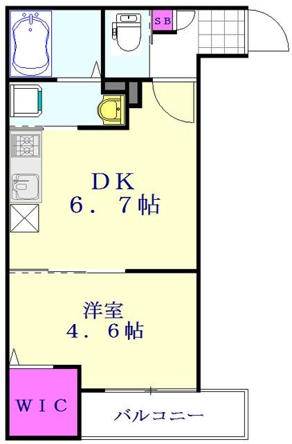 Ｓｐｒｏｕｔ八潮の物件間取画像