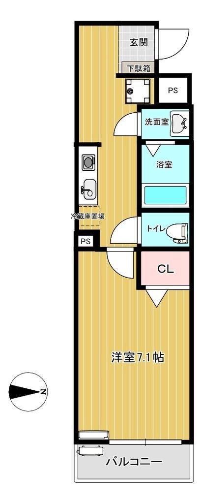 アコード氷川の物件間取画像