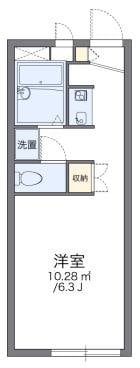 レオパレスファーレの物件間取画像