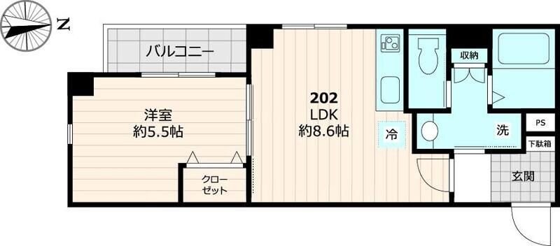 仮称ビューノ西新井の物件間取画像