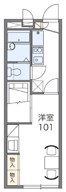 レオパレスレスポワール 29065の物件間取画像