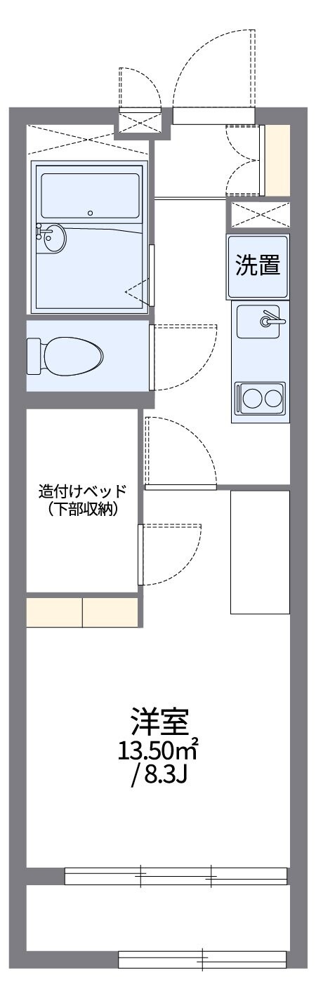 レオパレスセードルIIの物件間取画像