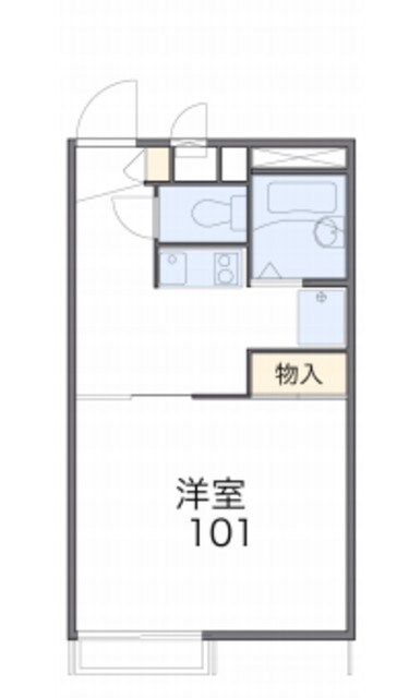 レオパレスシャルマン大塚の物件間取画像