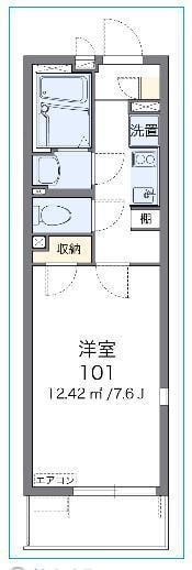 レオネクストヴィラージュの物件間取画像