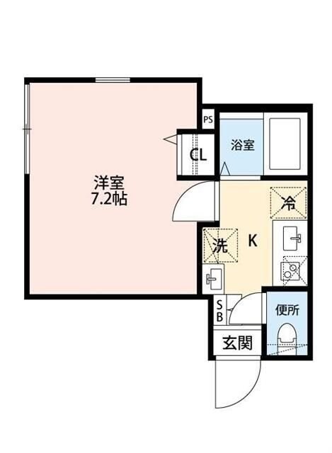 ライフタウン五反野の物件間取画像