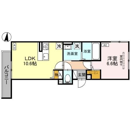 サンシャインの物件間取画像