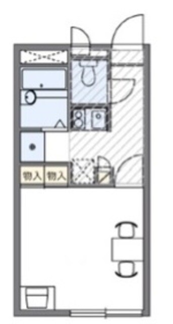 レオパレスＡｃｃｅｓｓの物件間取画像