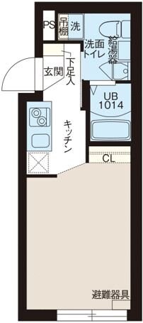 レピュア北千住レジデンスの物件間取画像