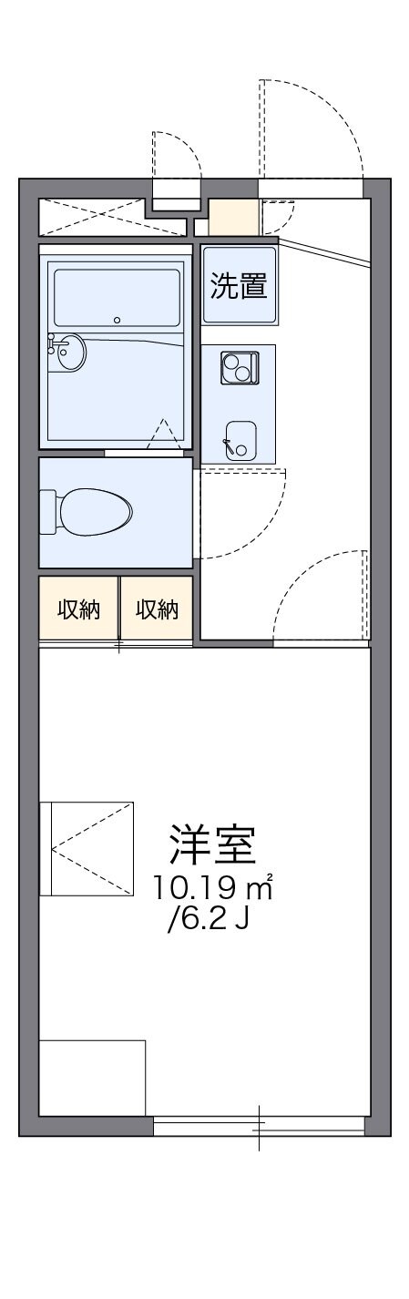 レオパレスグランシャリオの物件間取画像