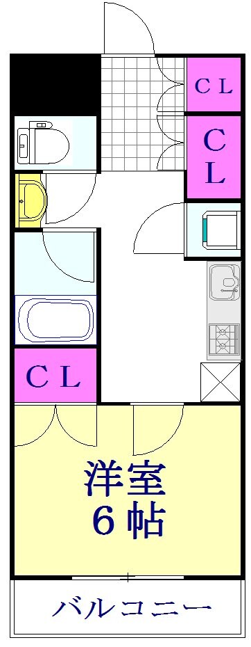 リレント谷塚IIの物件間取画像